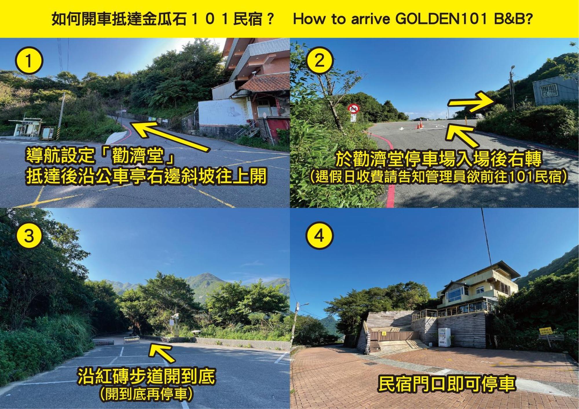 Golden101 Bed And Breakfast Ťiou-fen Exteriér fotografie